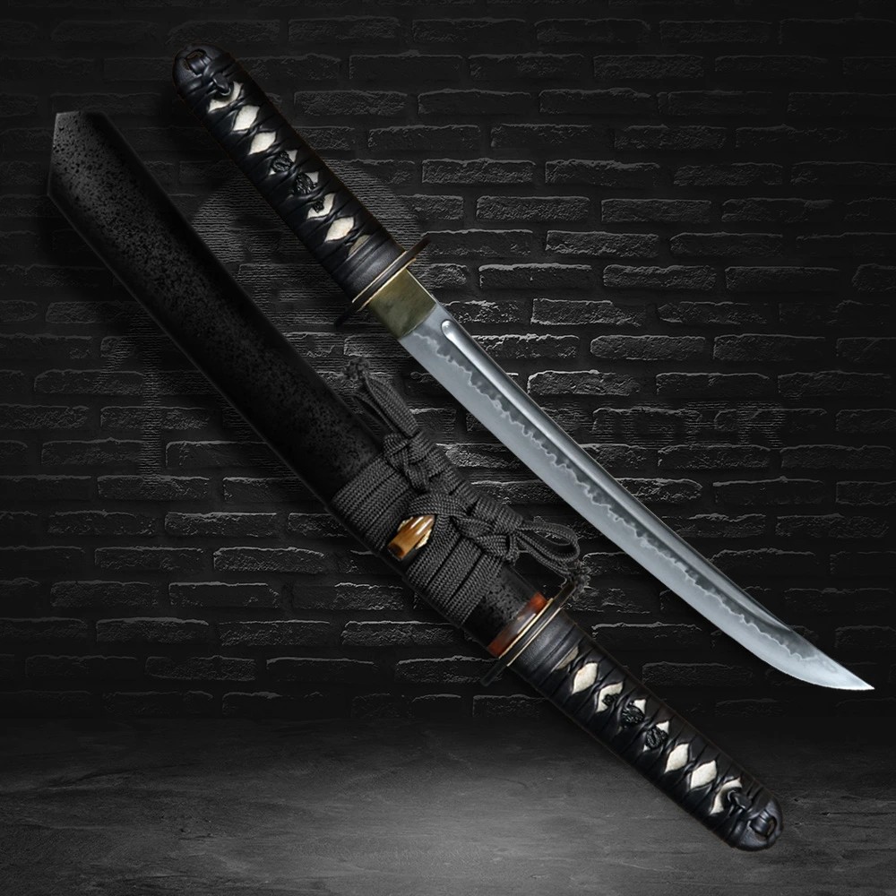foto Japan Swords Musashi Japanese Wakizashi - T-10 Steel, Choji Hamon